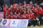 Euro 2012: Medal ceremony